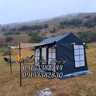 چادرکمپینگ ۶متری vipسایبان دار برزنت گلشن (برند دماوند)