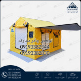 چادر اسکلتی ۶ متری سایباندار دماوند با پارچه برنو بلیزر و پوش دوم ضدآب