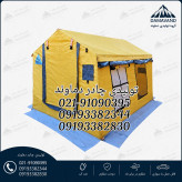 چادر اسکلتی ۶ متری سایباندار دماوند با پارچه برنو بلیزر و پوش دوم ضدآب